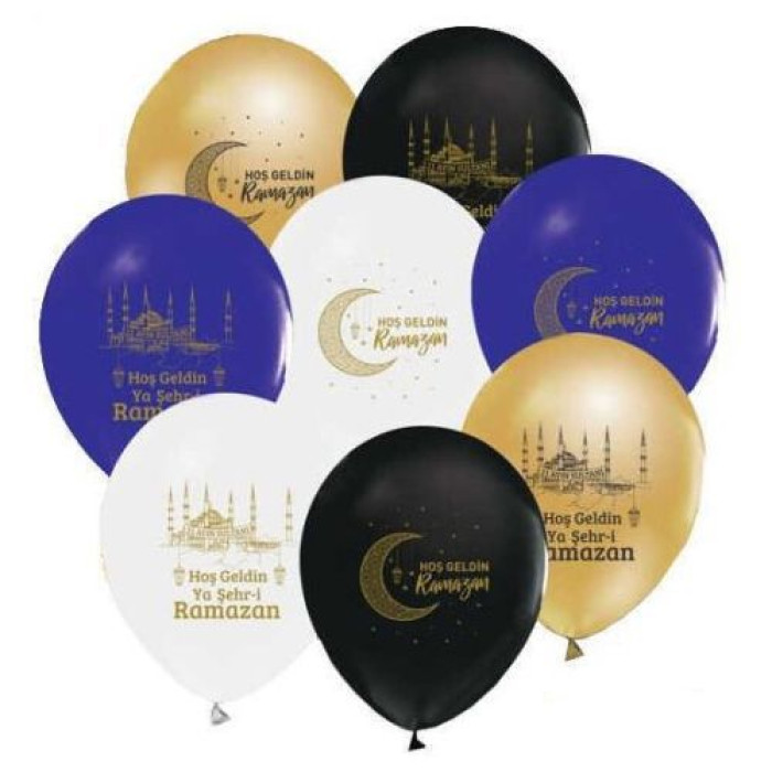 Hoş Geldin Ramazan Baskılı Balon