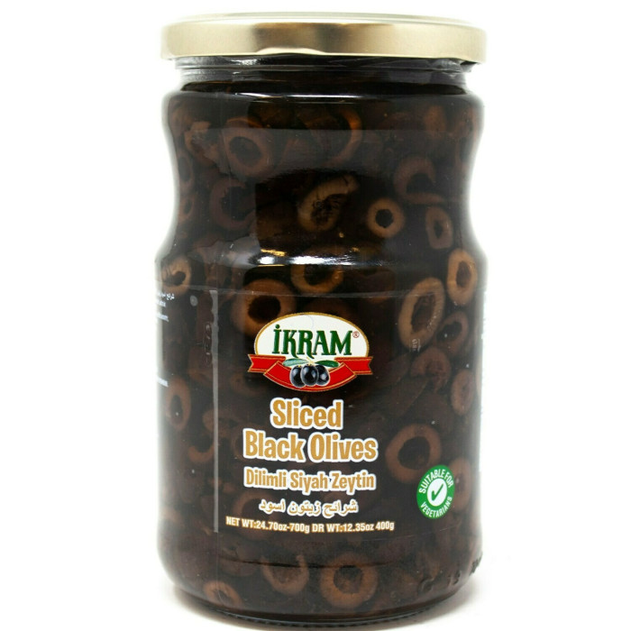 İkram Black Olives Sliced (350 gr 12.3oz)
