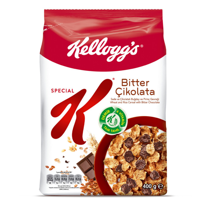 Kellogg's Cereal with Dark Chocolate (400 gr 14.1oz)