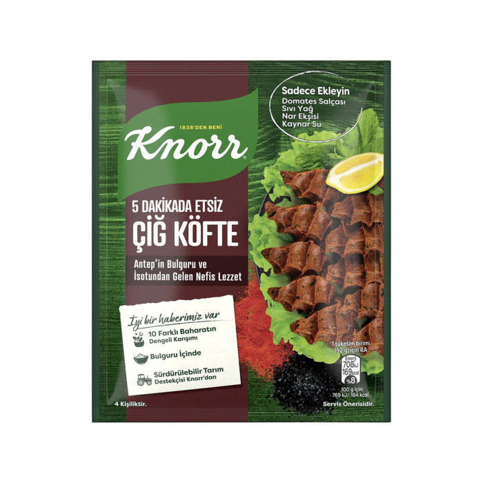 Knorr Çiğ Köfte Kit 120 gr