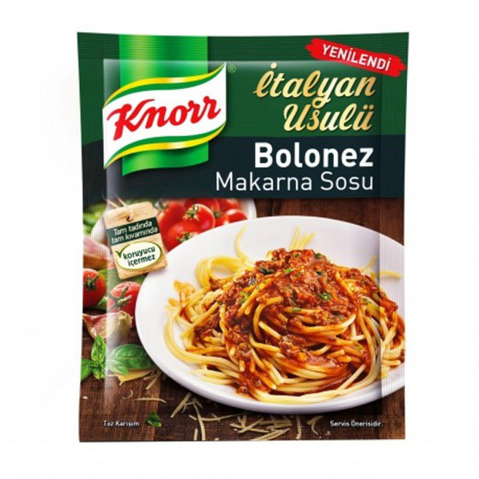 Knorr Italian Style Pasta Sauce - Bolognese (45 gr 1.6oz)