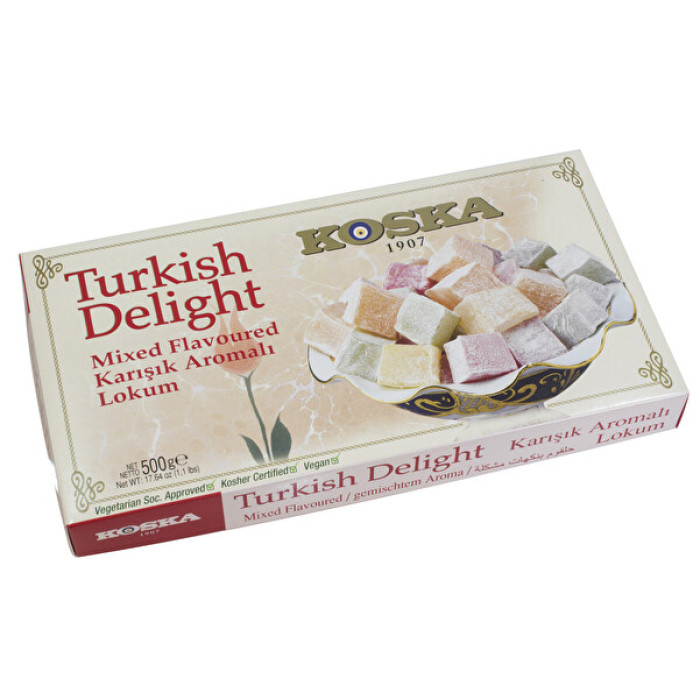 Koska Turkish Delight Mixed Flavoured (500 gr 17.6oz)