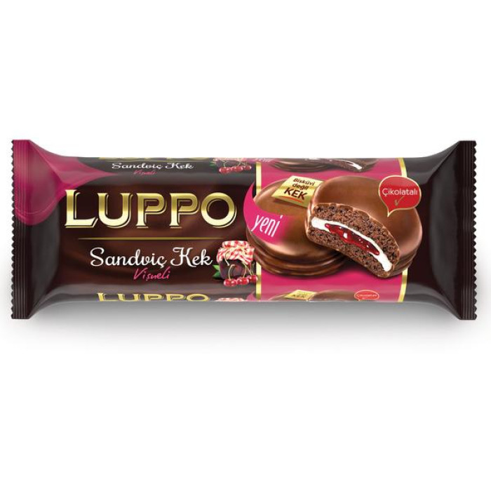 Luppo Sour Cherry Sandwich Cake (182 gr)