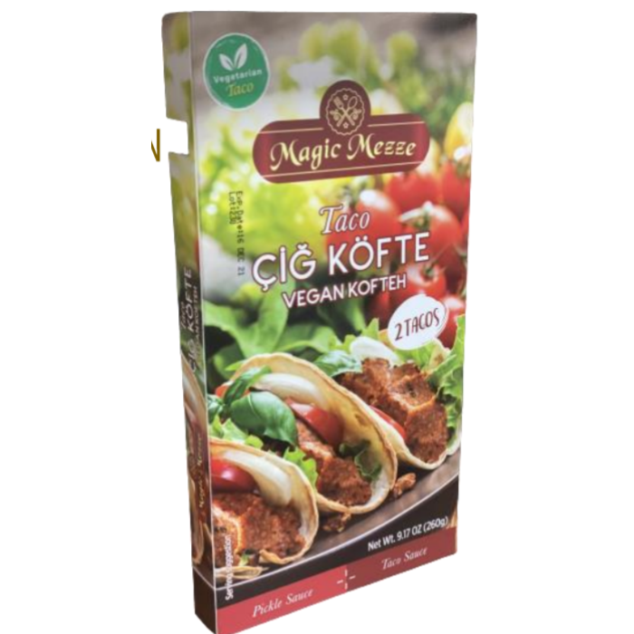 Magic Mezze Taco Vegan Kofteh (2 Tacos 260 gr 9.2oz)