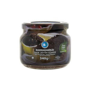 Marmarabirlik Black Olive Paste-Plain (340 gr)