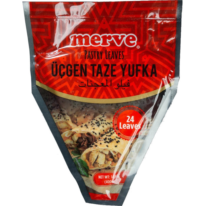 Merve Triangle Pastry Leaves (24pcs) (400 gr 14.1oz)