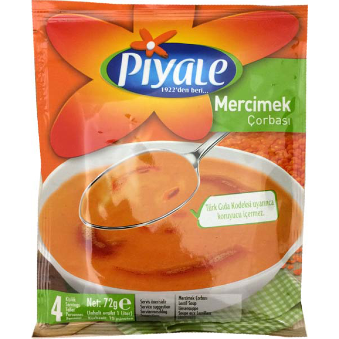 Piyale Lentil Soup (72 gr 2.5oz)