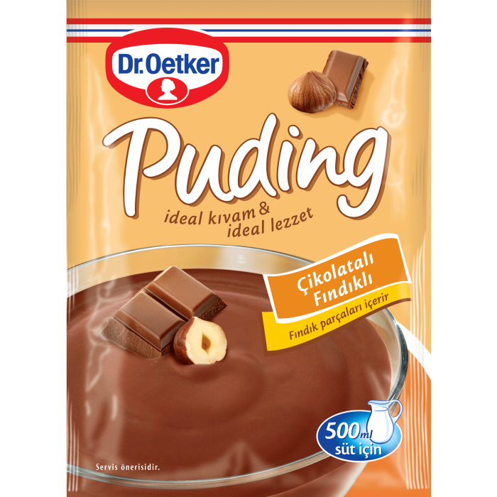 Dr. Oetker Pudding with Chocolate and Hazelnut (102 gr)