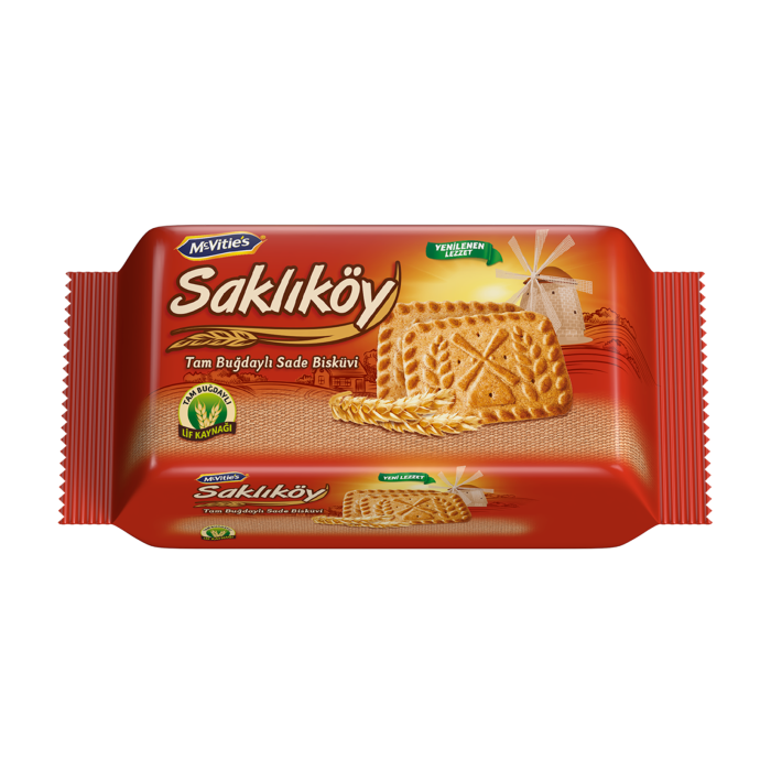 Saklikoy Plain Wheat Biscuits (131 gr 4.6oz)