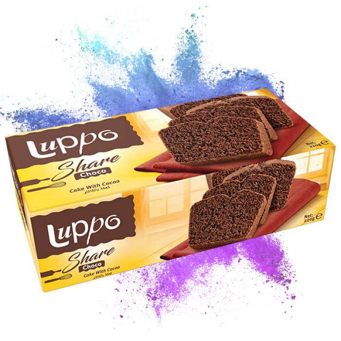 Luppo Share Cake with Cocoa (220 gr)