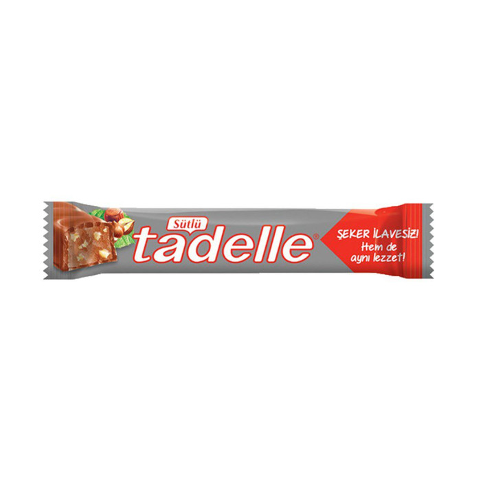 Tadelle Milk Chocolate - No Sugar Added  (20 gr 0.7oz) 