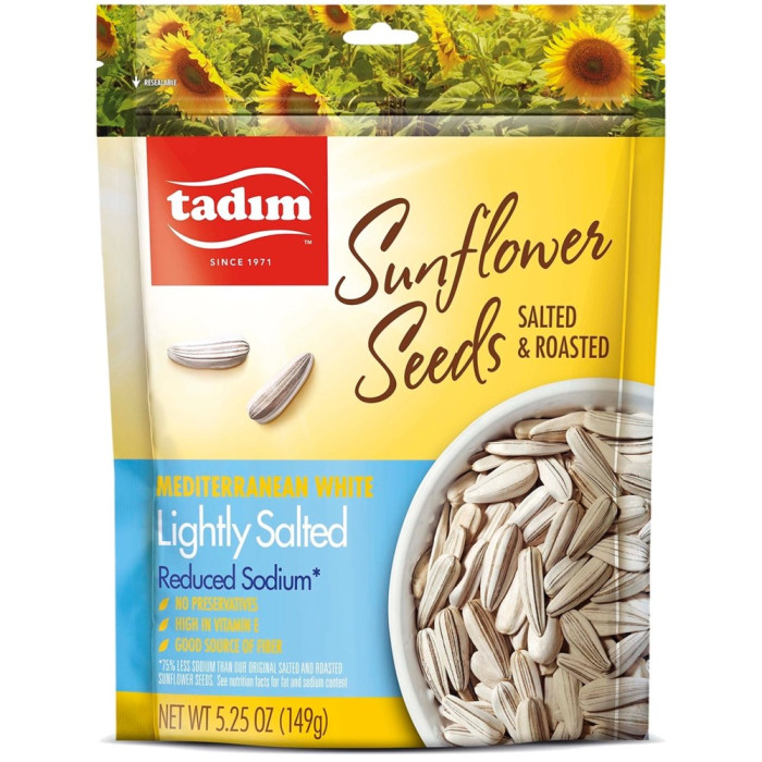 Tadim Sunflower Seeds White Lightly Salted (149 gr 5.3oz)