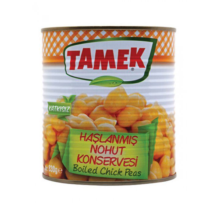 Tamek Boiled Chickpeas (800gr)