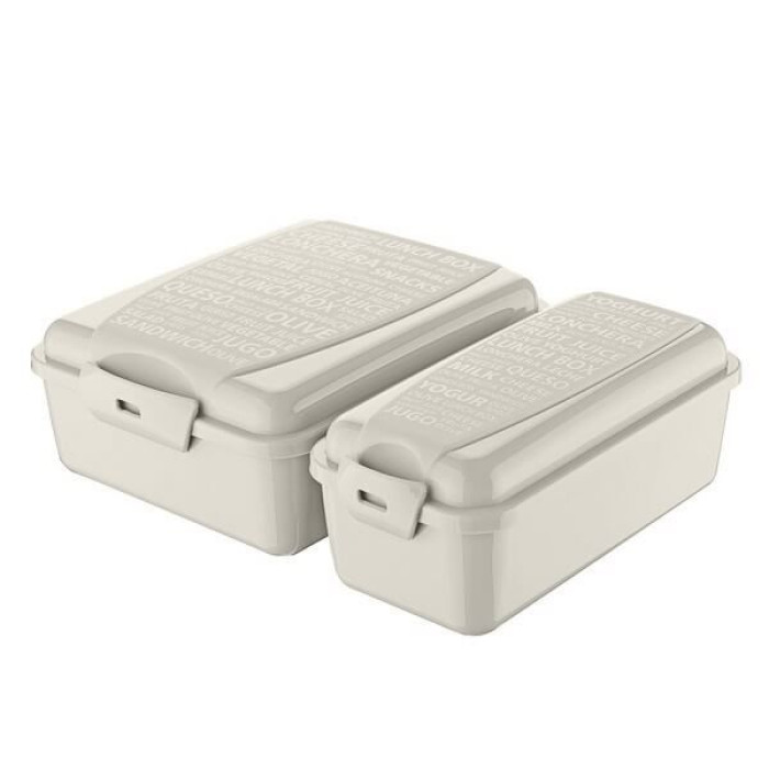 Titiz Takeaway Lunch Box Set - Cream 