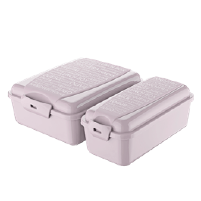 Titiz Takeaway Lunch Box Set - Pink