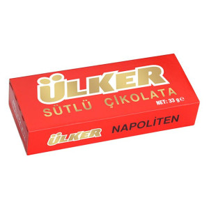 Ulker Napoliten Milk Chocolate (33 gr 1.2oz)