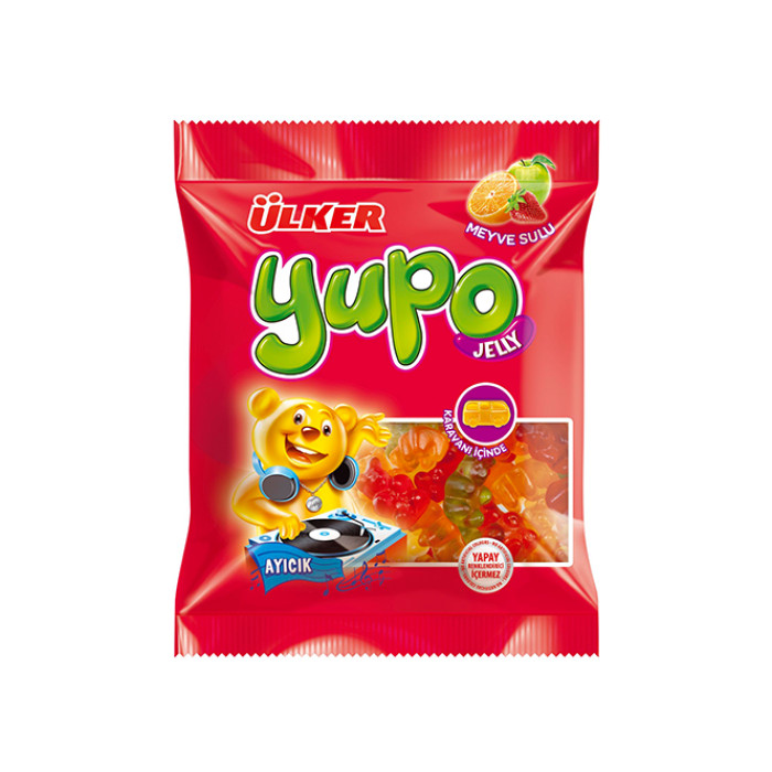 Ulker Yupo Jelly Bears Candy (80gr 2.8oz)