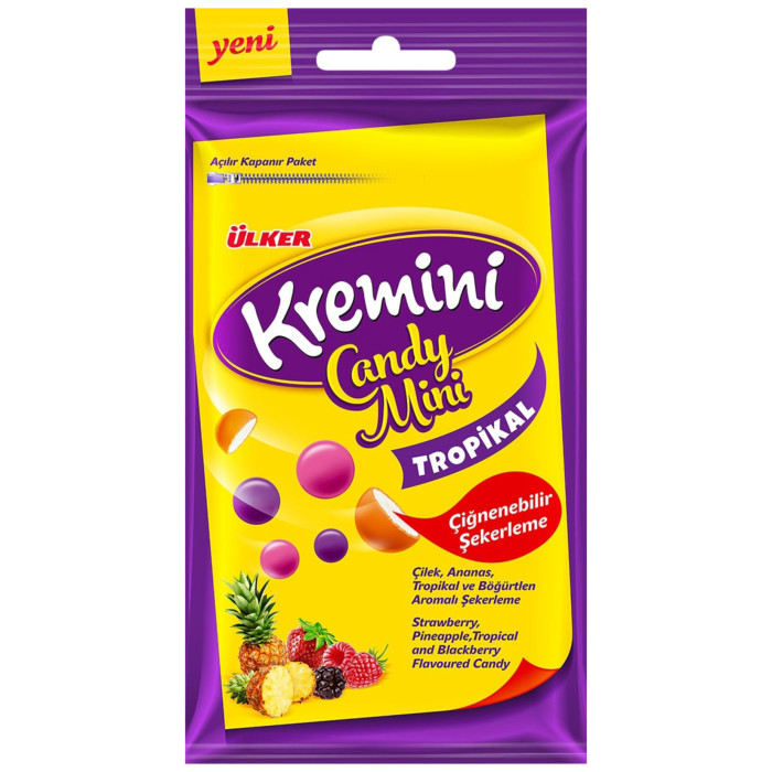 Ülker Kremini Candy Mini Tropical (110 G)
