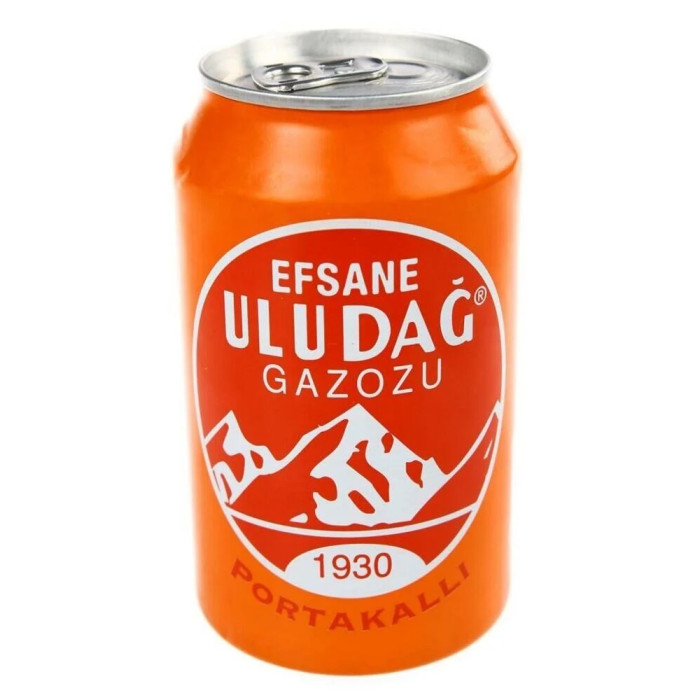 Uludag Gazoz with Orange (330 ml)