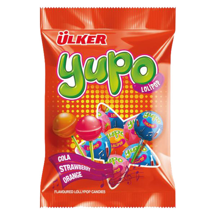 Ulker Yupo Lolipop Candy in Bag (275 gr 9.7oz)