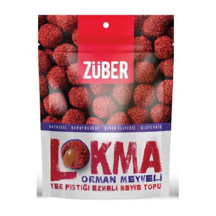Züber Lokma Forest Fruit with Peanut Butter Fruit Ball